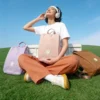 cefc2b34b594d230df60b6c8bcd6ef21 Trendy pink backpack for travel